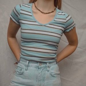 Blue Striped Shirt